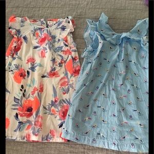 Toddler girls flutter shoulder dress 3t